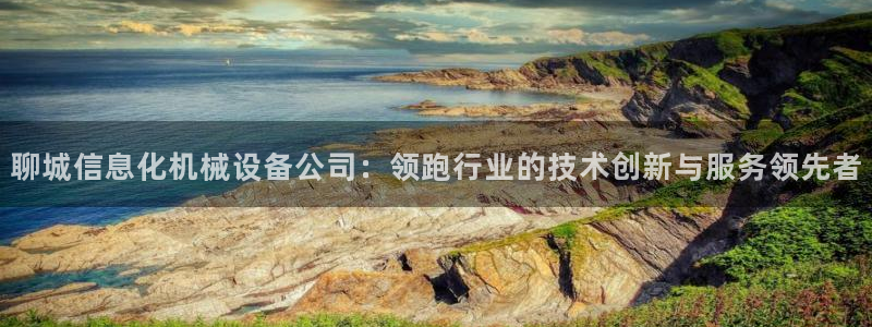 杏盛平台官网：聊城信息化机械设备公司：领跑行业的技术创新与服务领先者