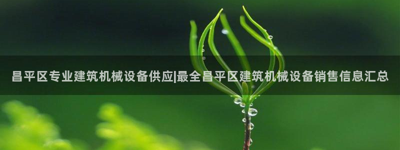 杏盛乐岳35994誓：昌平区专业建筑机械设备供应|最全昌平区建筑机械设备销售信息