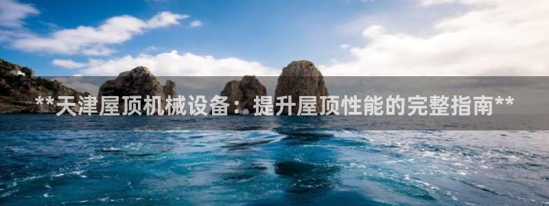 杏盛平台开户：**天津屋顶机械设备：提升屋顶性能的完整指南**