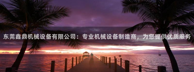 杏盛官网：东莞鑫鼎机械设备有限公司：专业机械设备制造商，为您提供优质服务